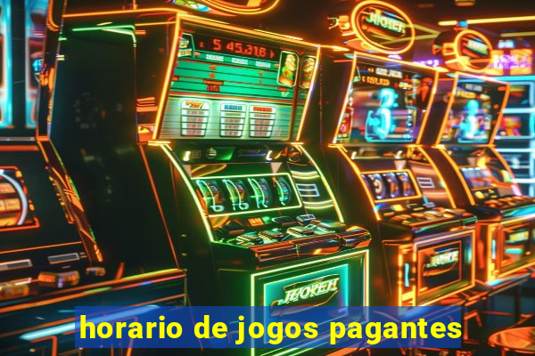 horario de jogos pagantes